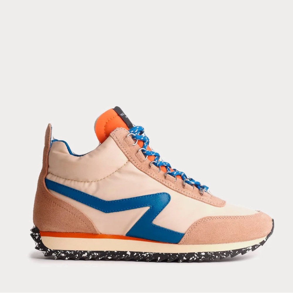 RAG & BONE Retro Hiker Sneaker Buff Sand Size 7